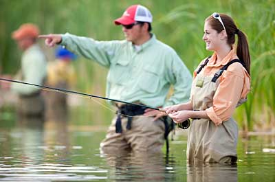 ORVIS - Fly Fishing Lessons - Setting The Hook And Fighting Fish 