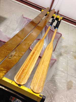 How to Refurbish Wooden Oars for Your Fishing Boat