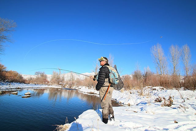 Fly Fishing in Winter