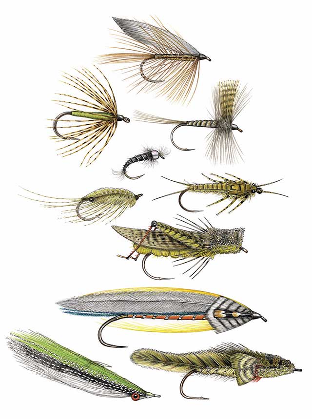 Artful Profiles of Trout Tactics Char and Salmon and the Classic Flies That Catch Them: Tips and Advice on Taking Our Favorite Gamefish