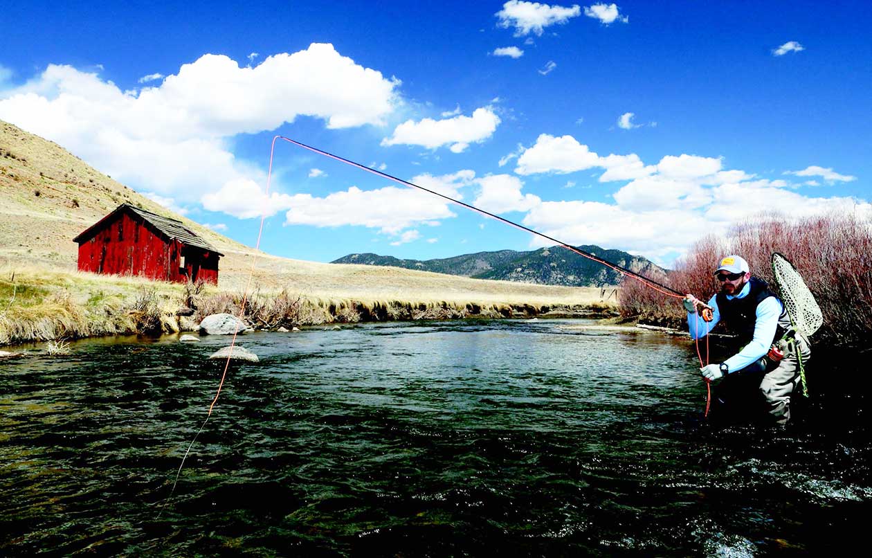 Fly Fishing for Trout Landon Mayer