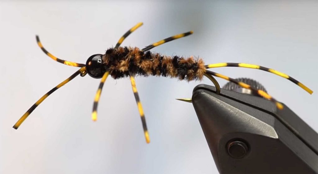 How to Tie Pat's Rubber Leg Stonefly