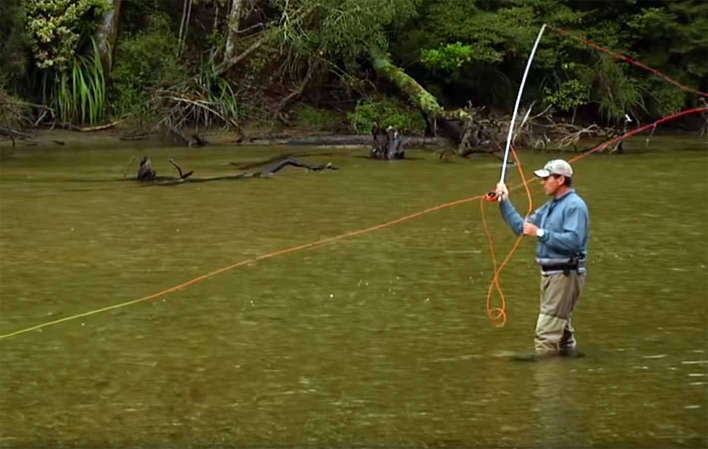How to Fly Fish Roll Cast Video