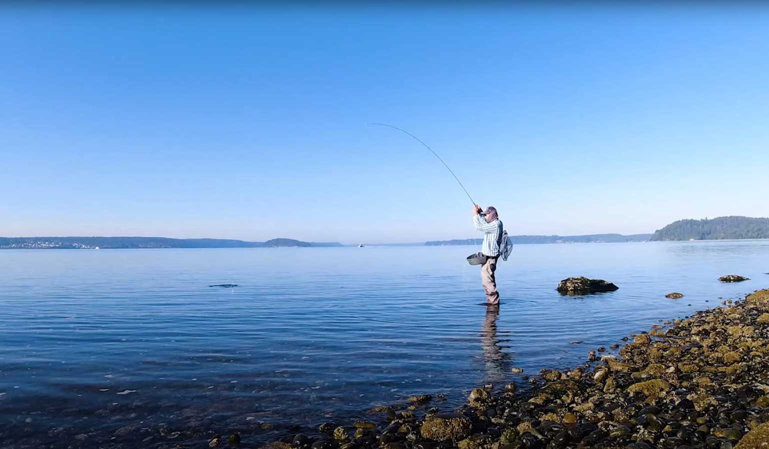 Fly Fishing South Puget Sound Beaches for Coastal 