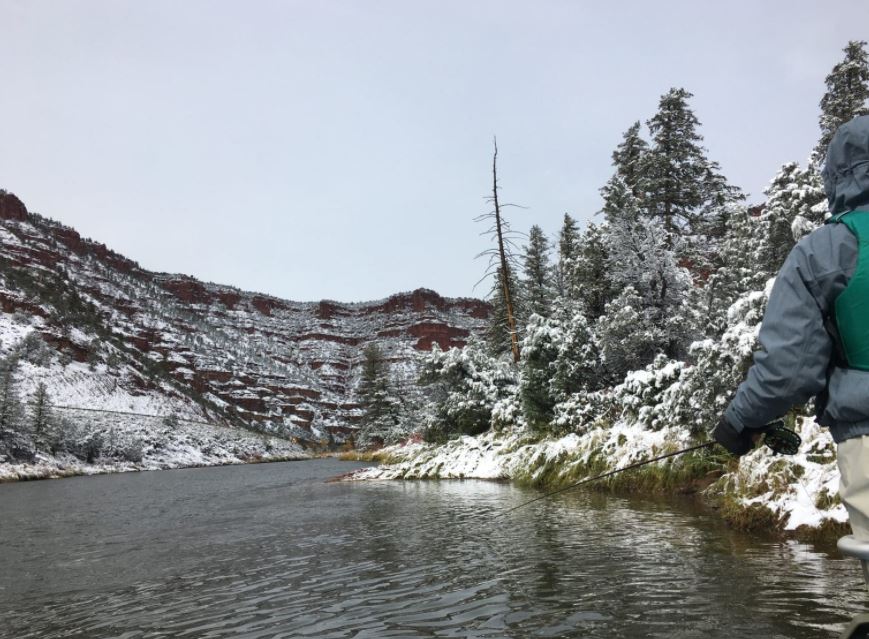 winter fly fishing