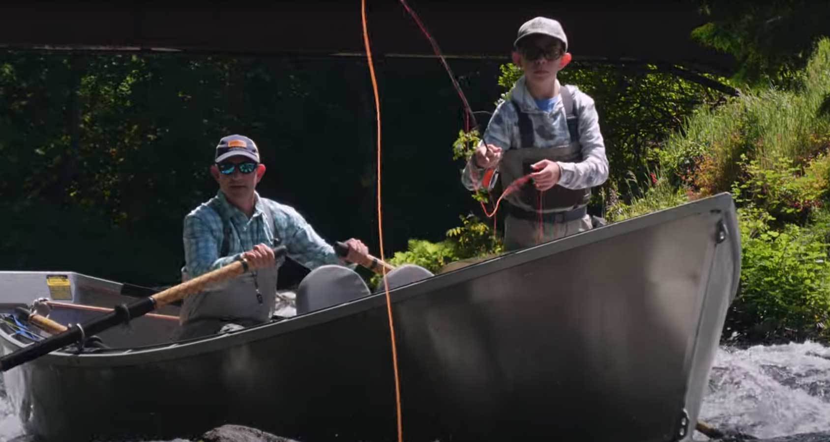 Dry Fly Action: Father and Son Fly Fishing the McKenzie River | MidCurrent