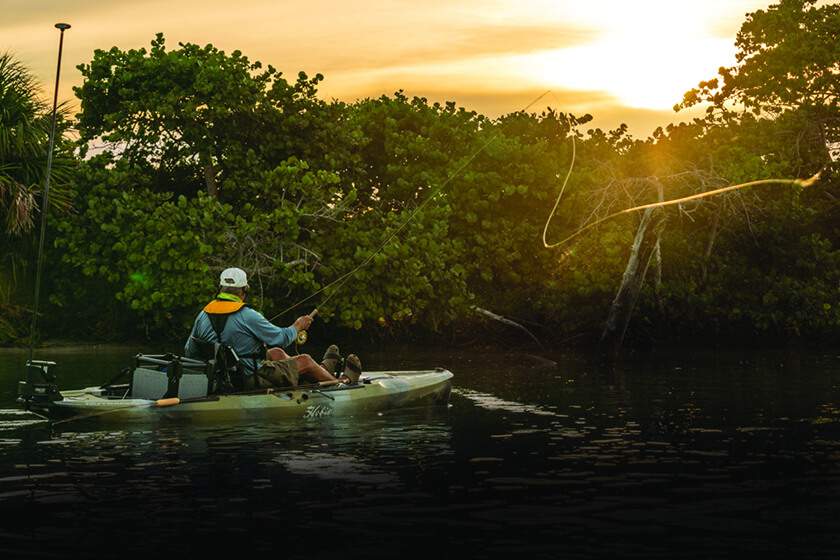 fly fishing kayaks