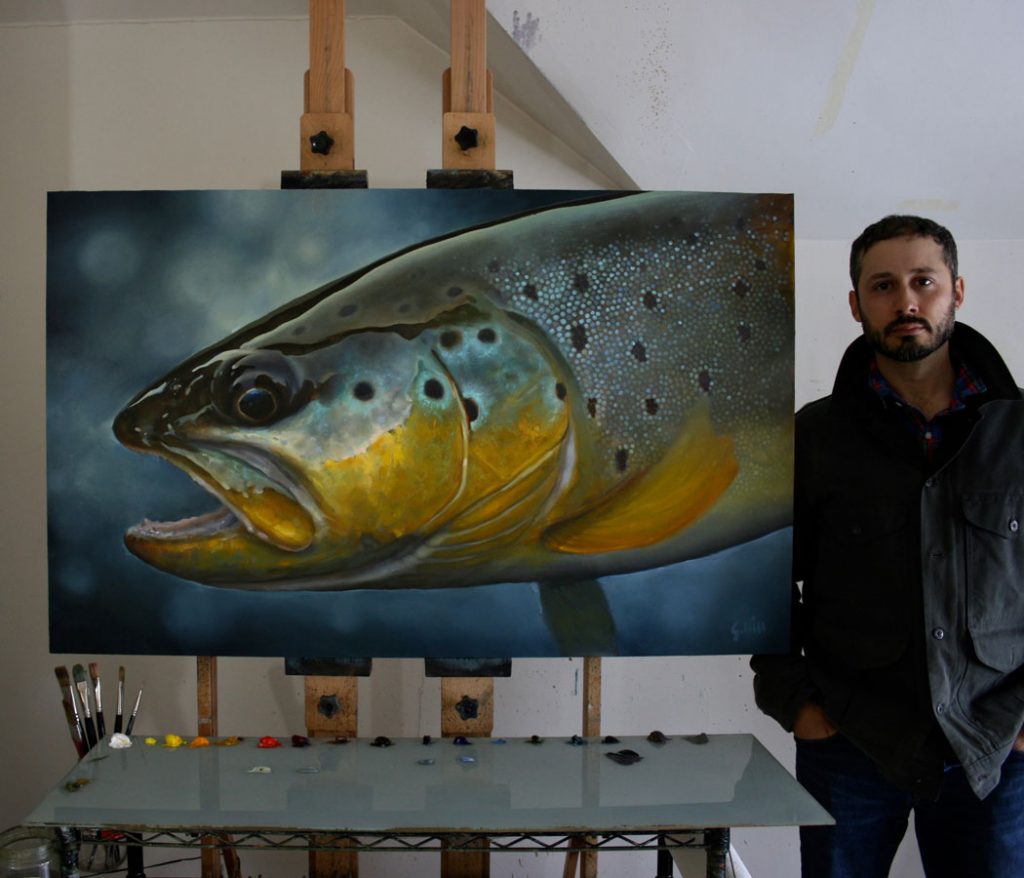 George Hill Fly Fishing Art