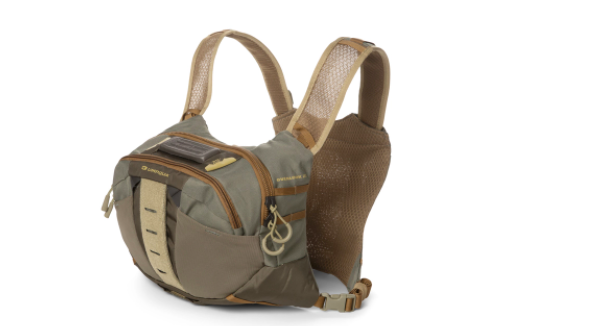 Bear Creek Fly Fishing Micro Chest Pack, Olive Green