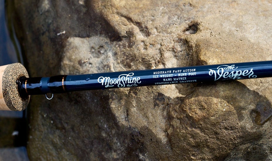 Moonshine Vesper fly rod