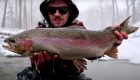 Fly Fishing in Miserable Conditions: Erie Steelhead