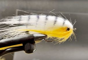 Simple Hollow Fly for Bass and Pike
