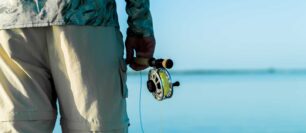 Fly fishing in saltwater
