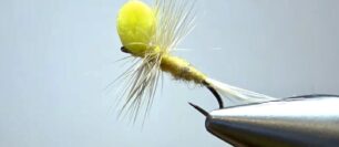 How to Tie the Foam Hat Mayfly
